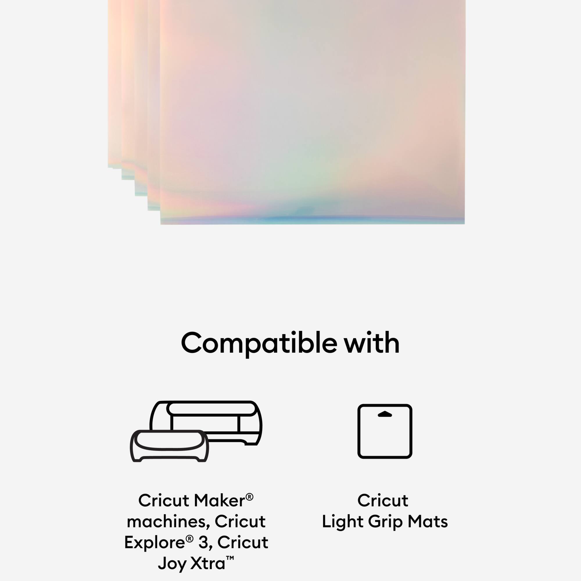 Cricut® Silver Printable Vinyl, 10ct.